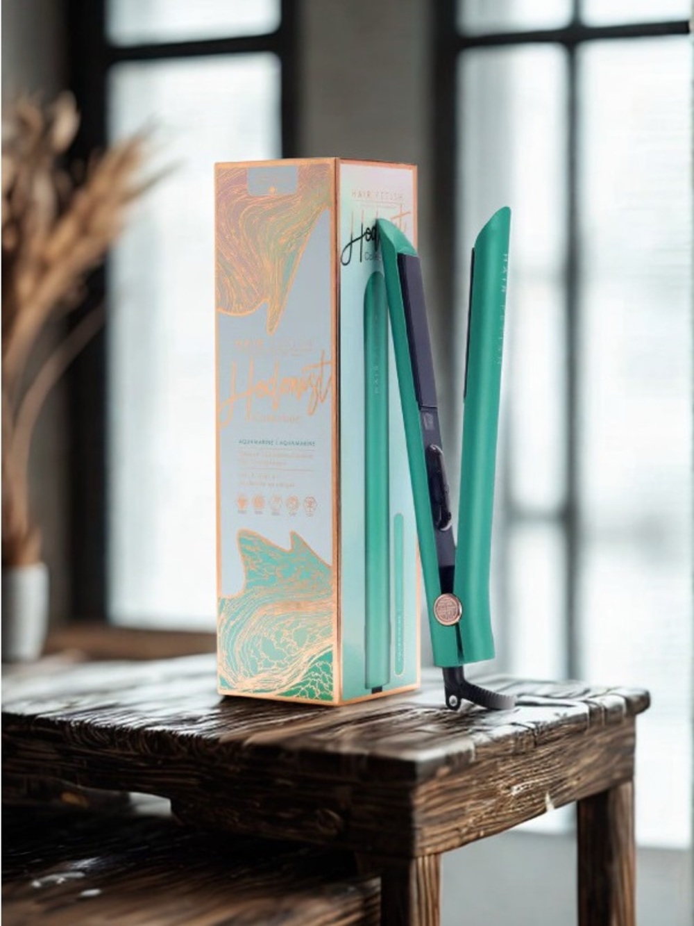 1.25” Hedonist Luxe Flat Iron | Japanese Tourmaline Plates